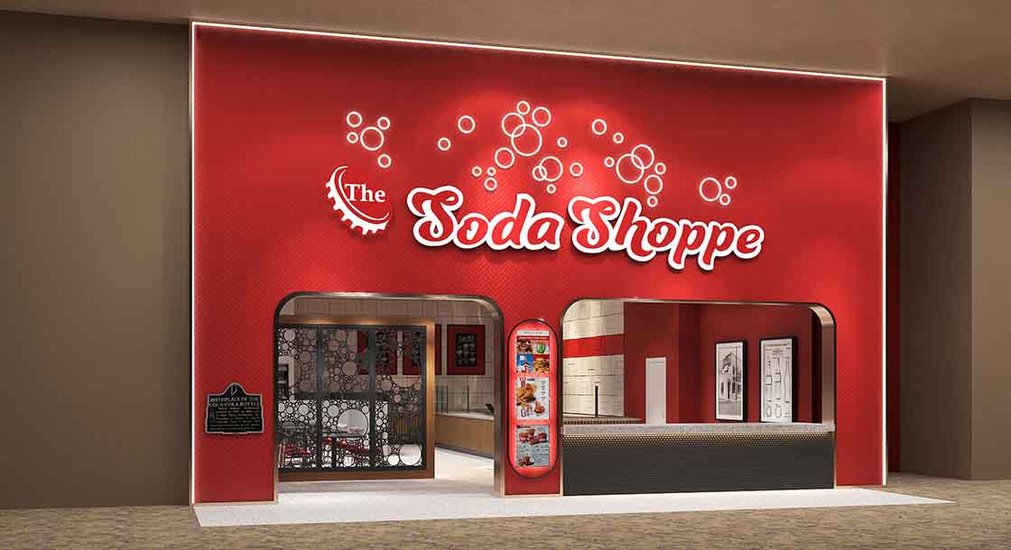 The Soda Shoppe Front Entrance at Terre Haute Casino Resort in Terre Haute, IN