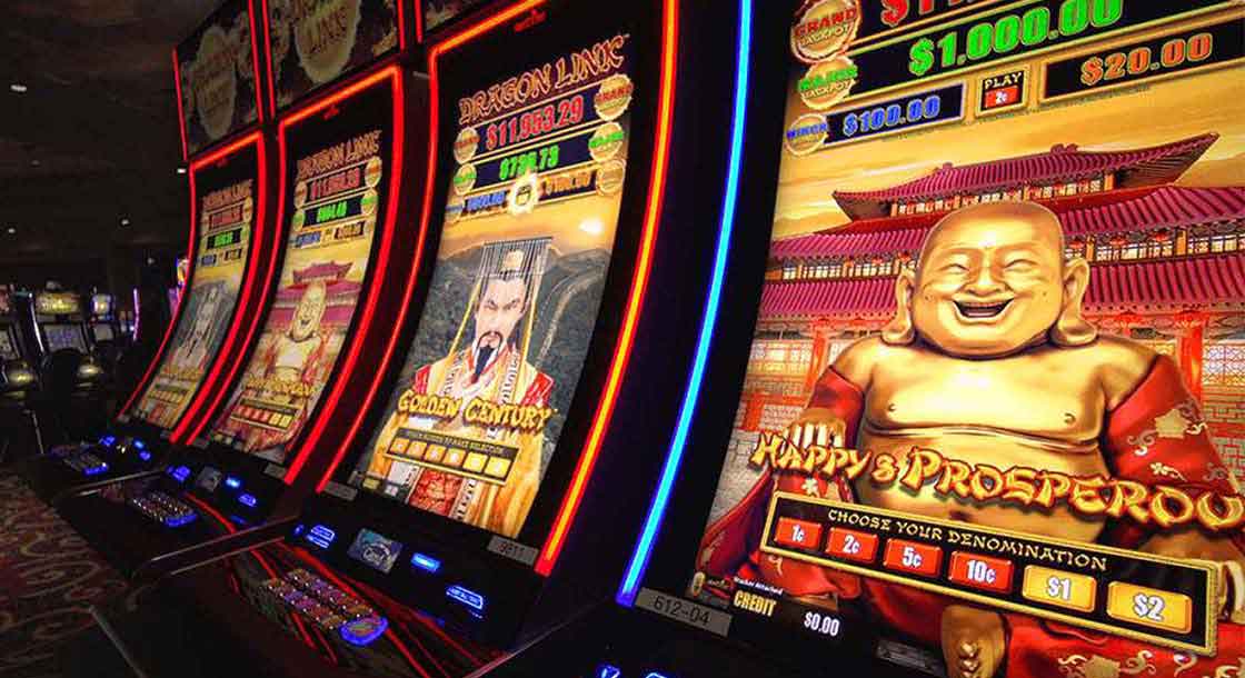 Slots gaming at Terre Haute Casino Resort
