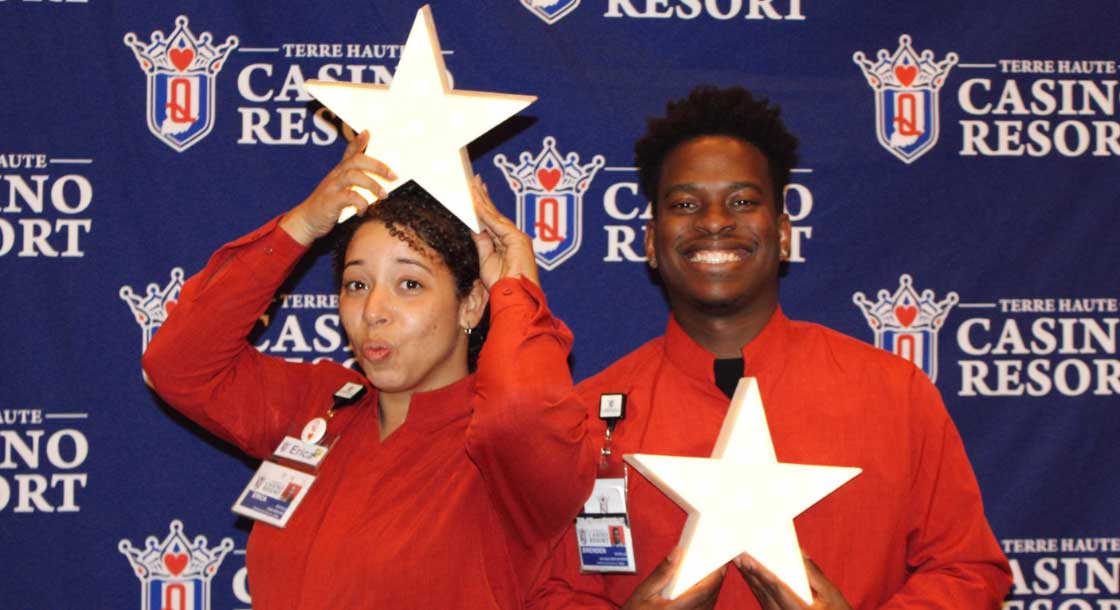Employees at Terre Haute Casino Resort