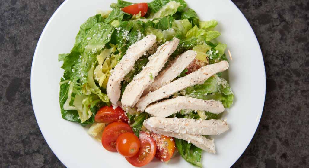 Salad at The Soda Shoppe at Terre Haute Casino Resort in Terre Haute, IN
