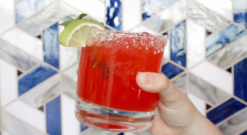 Margarita at Altitude Bar Lounge at Terre Haute Casino Resort in Terre Haute, IN