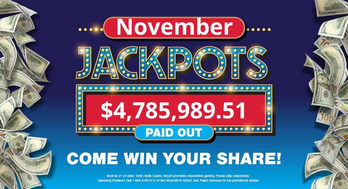 Website jackpot total